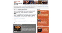 Desktop Screenshot of 80schristianmetal.com